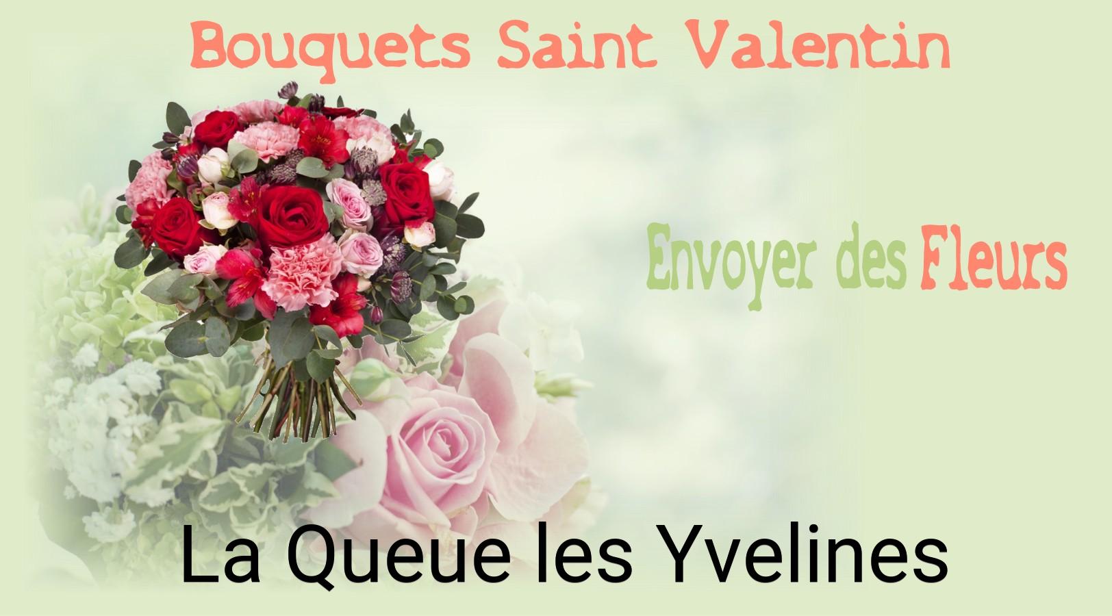 Roses de Saint-Valentin livrées à La Queue-les-Yvelines
